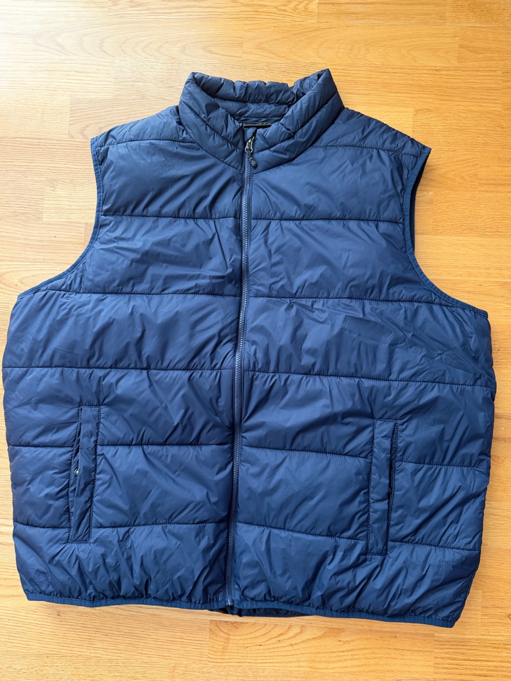 Swiss Tech Men's Navy Quilted Puffer Vest